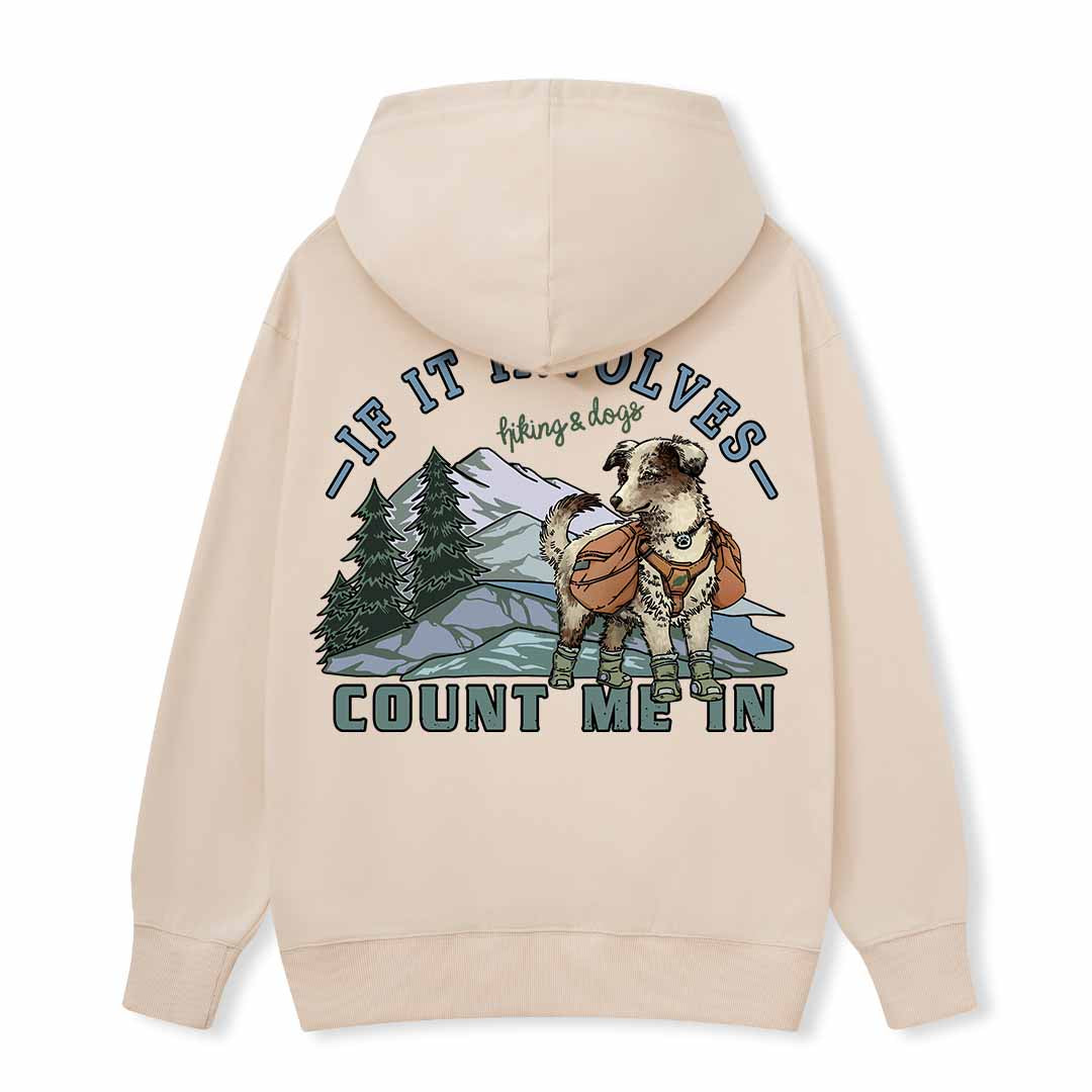Hiking & Dogs Adventure Hoodie