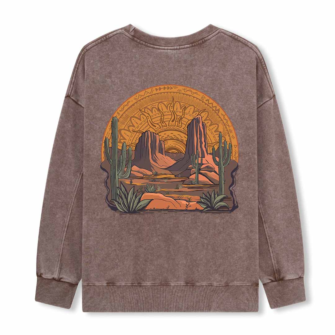 Golden Desert Washed Sweatshirt