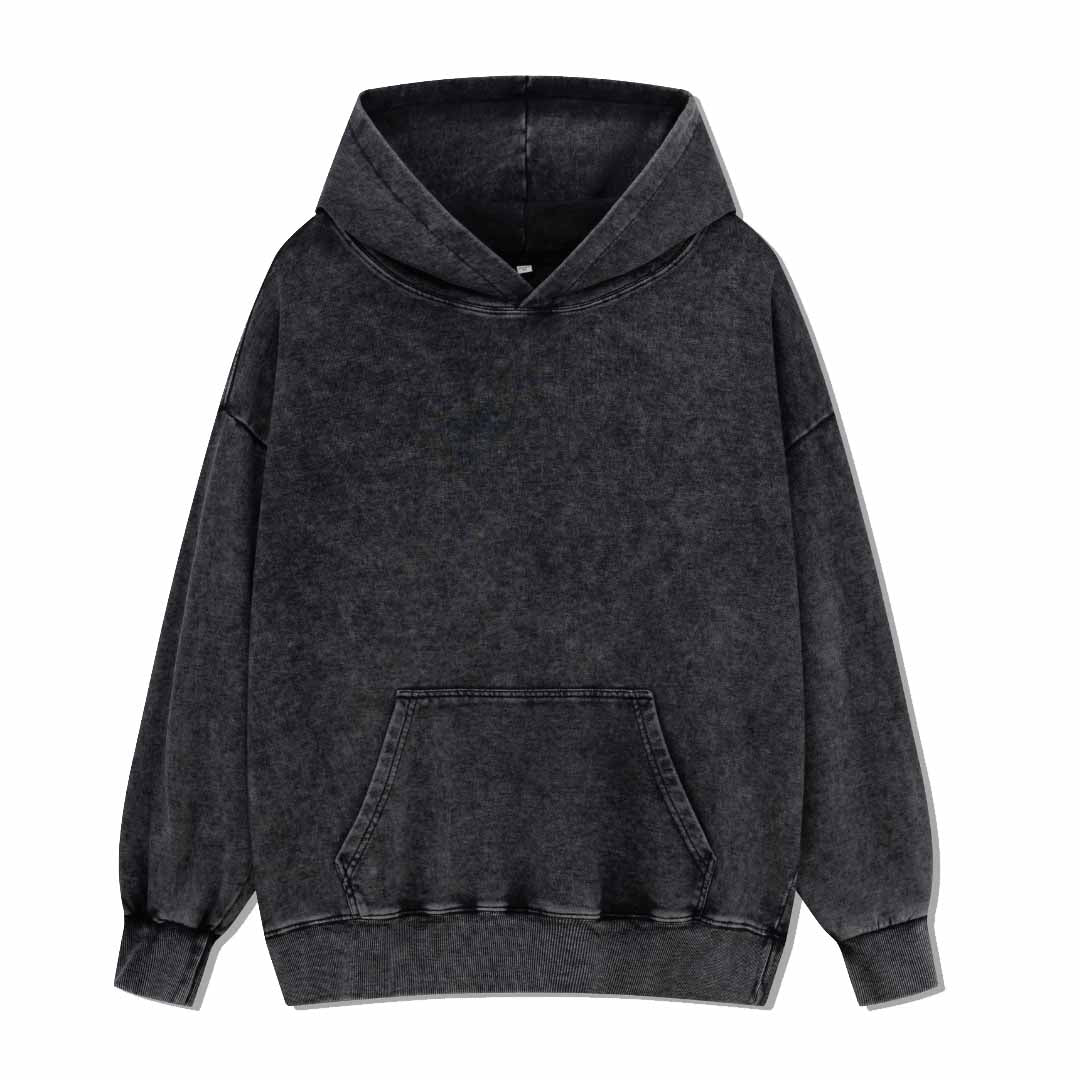You Make Me Feel Alive Back-printed Washed Hoodie