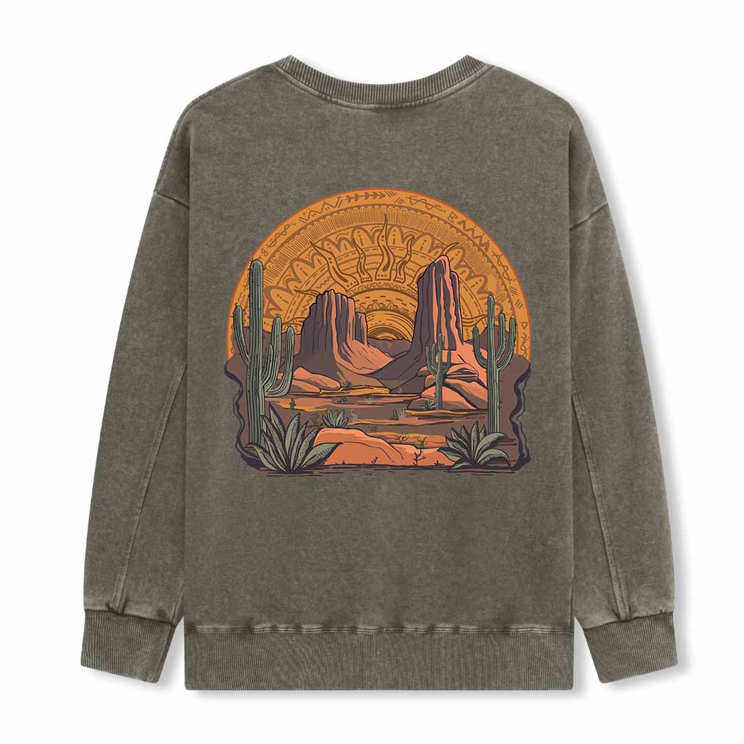 Golden Desert Washed Sweatshirt