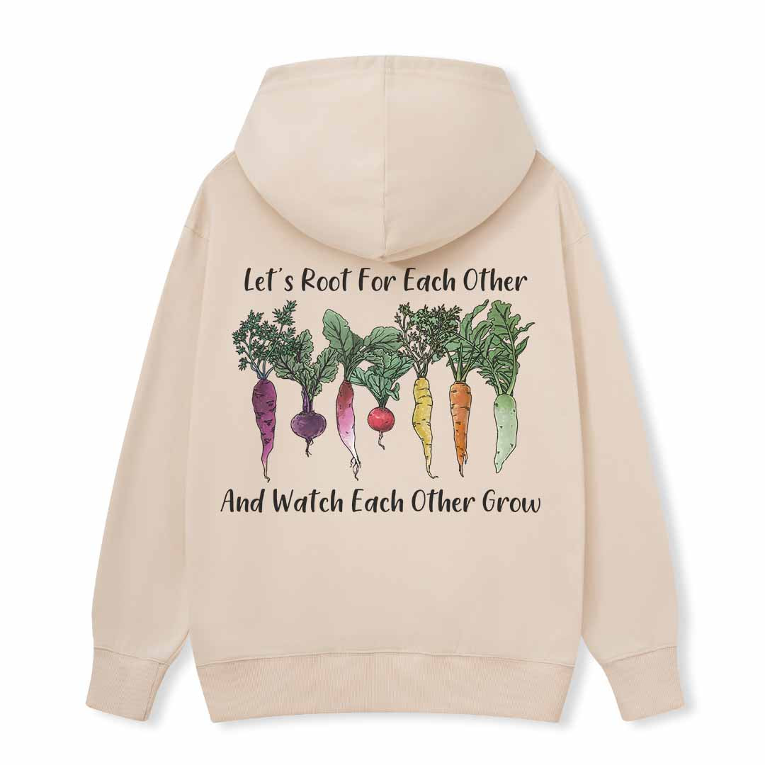 Let Root For Each Other Back-printed Hoodie