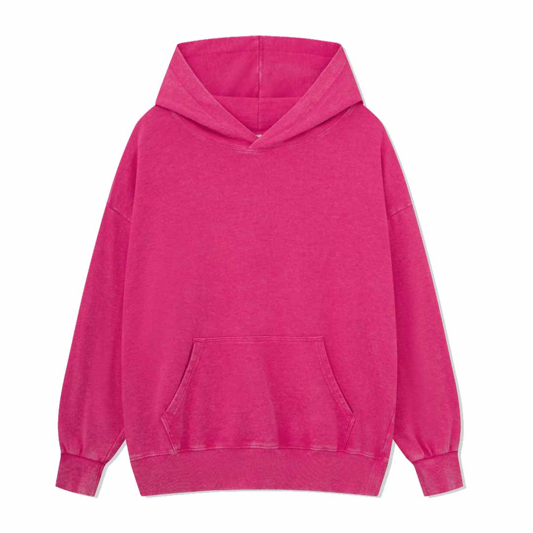 You Make Me Feel Alive Back-printed Washed Hoodie