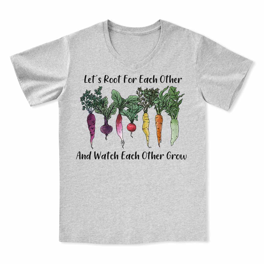 Let Root For Each Other V-neck Tee