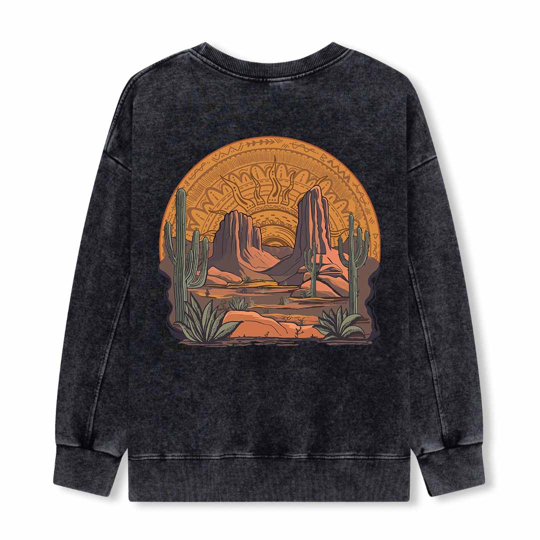 Golden Desert Washed Sweatshirt