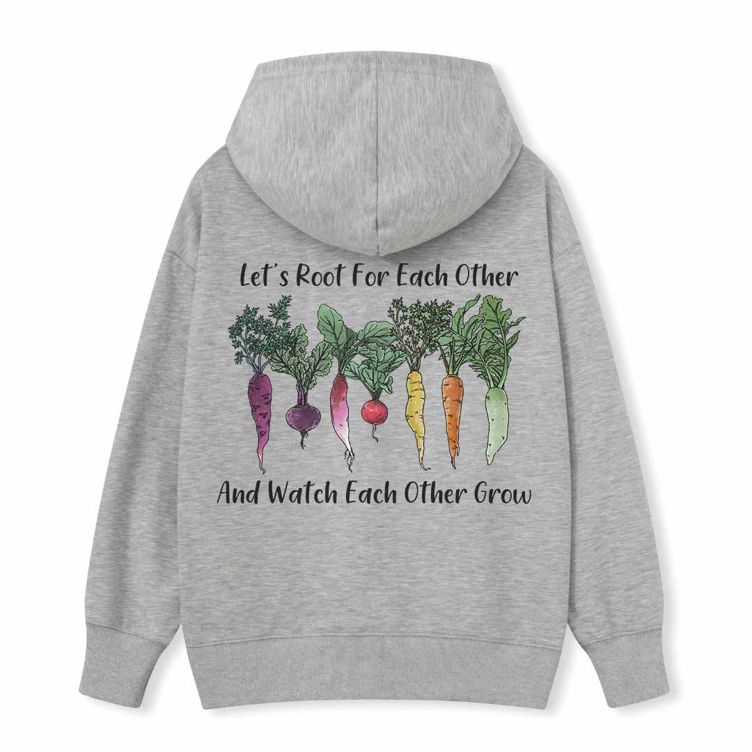 Let Root For Each Other Back-printed Hoodie