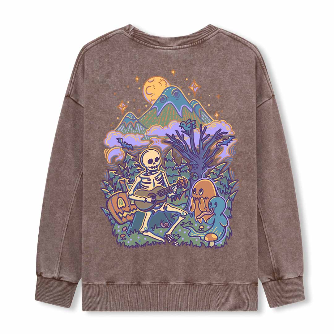 Fairy Tale Halloween Washed Sweatshirt