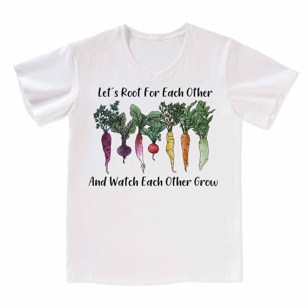 Let Root For Each Other V-neck Tee