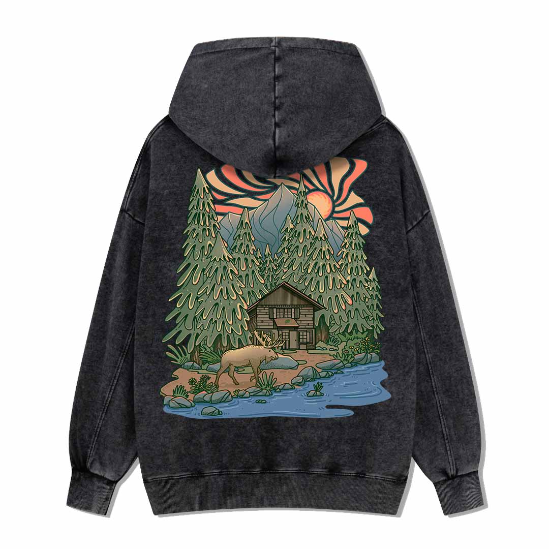 The Vicissitudes Of Time Washed Hoodie