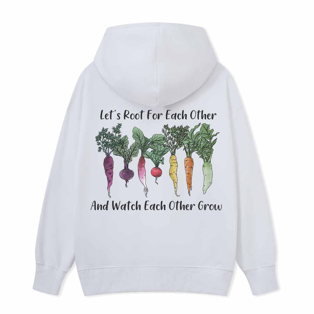 Let Root For Each Other Back-printed Hoodie