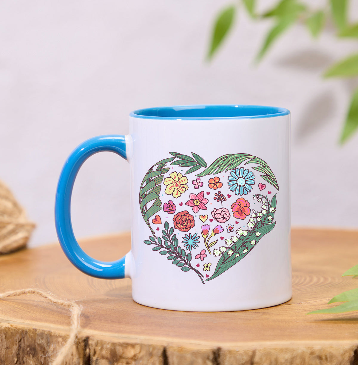 Freeleaf Love¡¯s Symphony Colorful Ceramic Mug