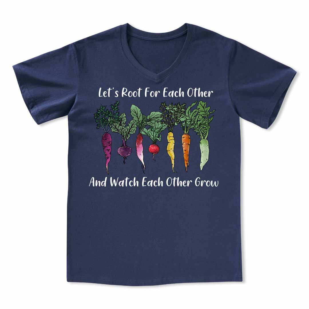Let Root For Each Other V-neck Tee