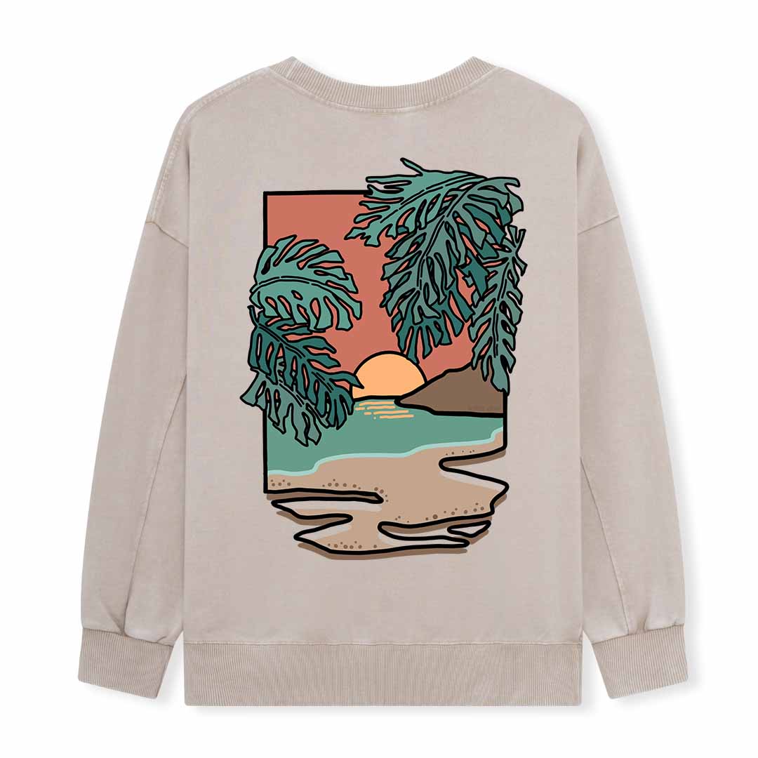 Hawaiian Vacation Washed Sweatshirt