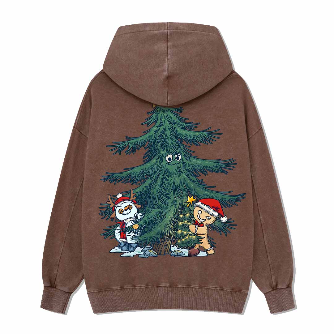 Merry Christmas Washed Hoodie
