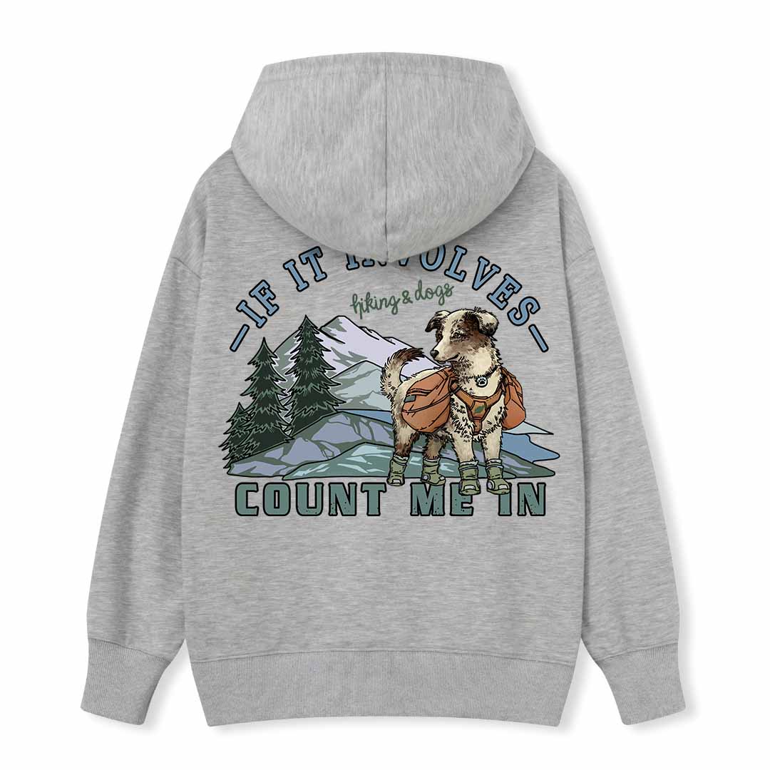 Hiking & Dogs Adventure Hoodie