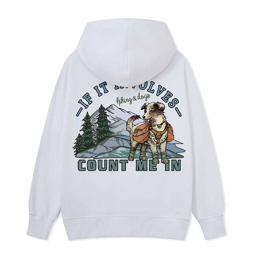 Hiking & Dogs Adventure Hoodie