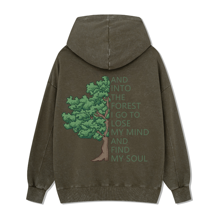 Freeleaf Into Forest And Find My Soul Unisex Hoodie