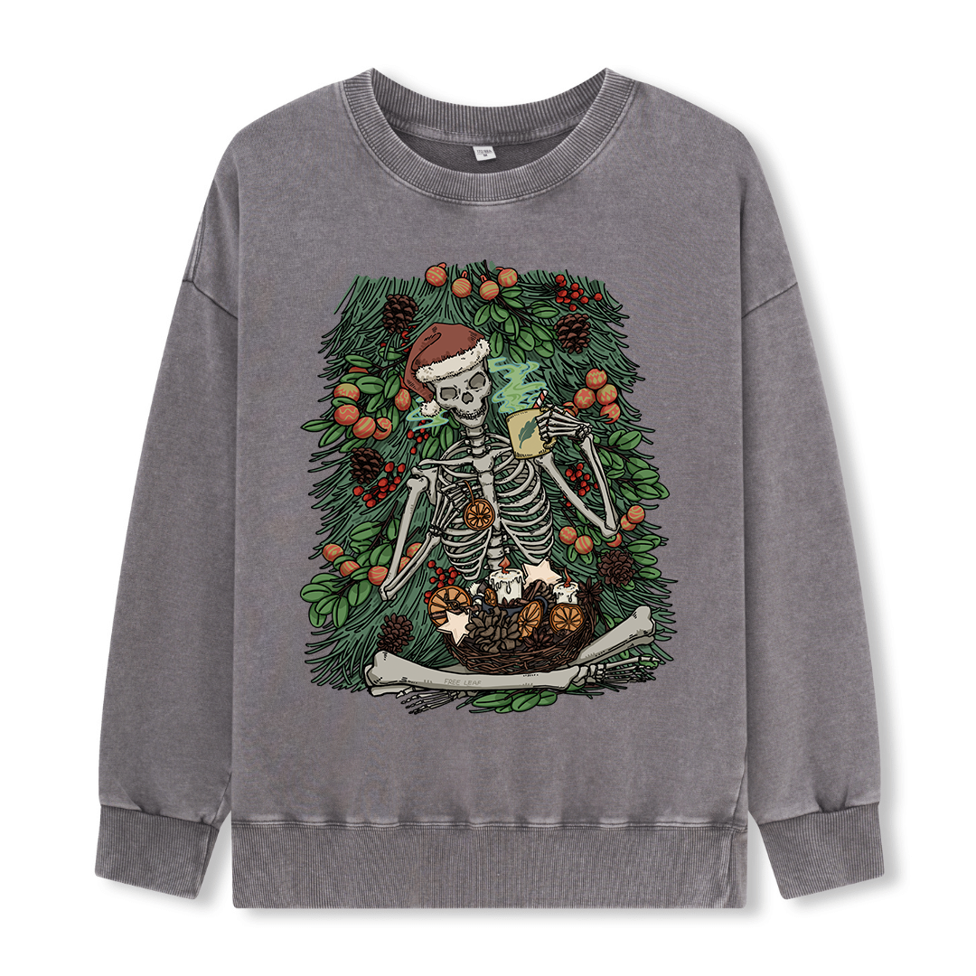 freeleaf-infinite-fun-time-front-printed-washed-sweatshirt