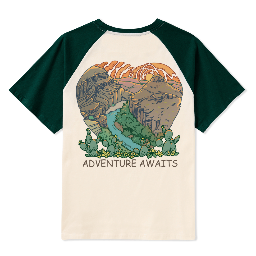 Big Bend National Park Raglan Short Sleeve Top
