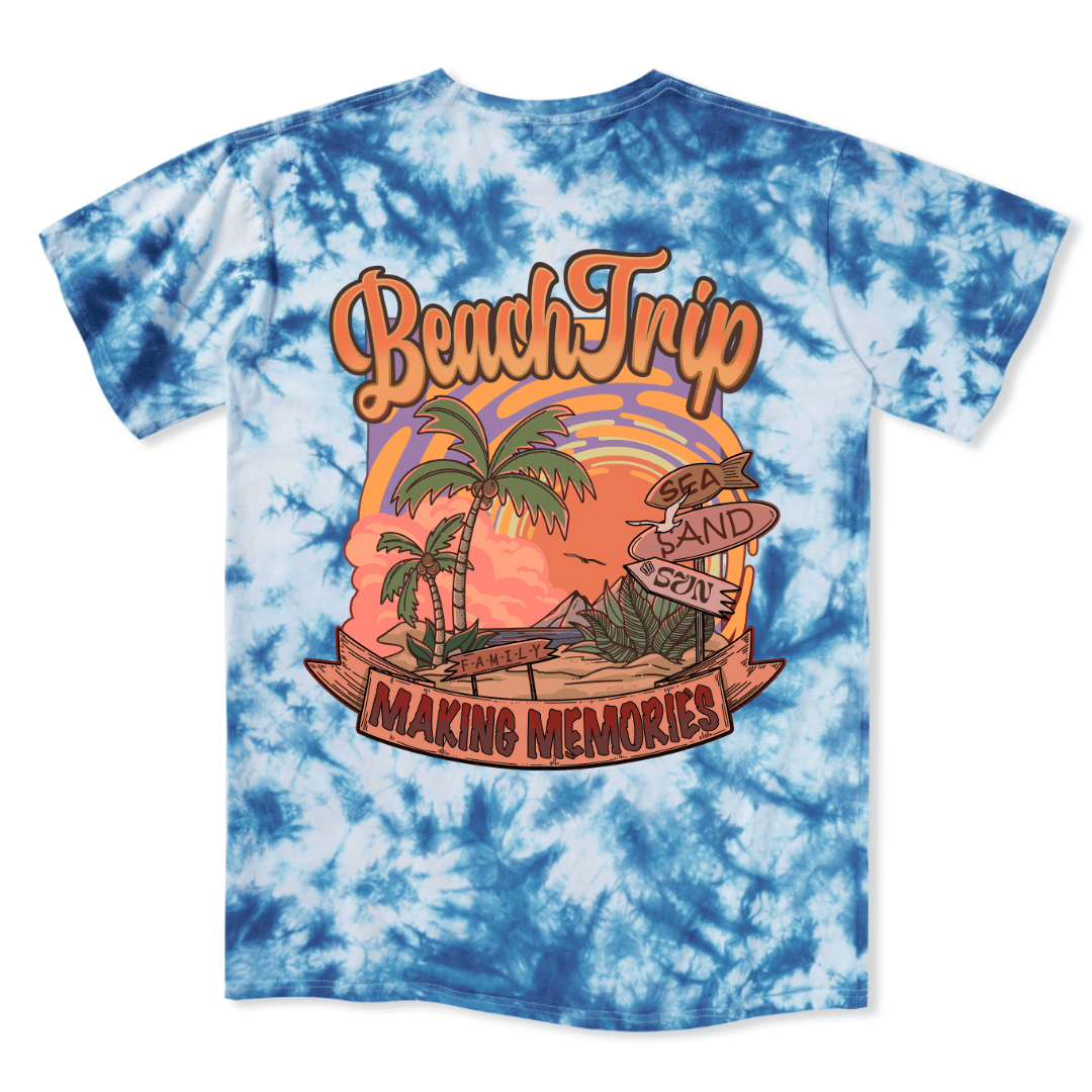 Vacation Tie Dye Tee
