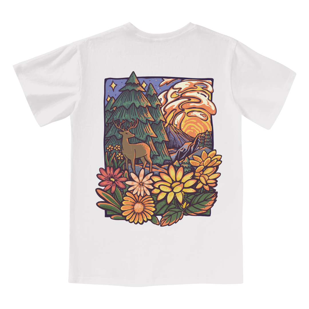 Wander In The Forest V-neck Tee