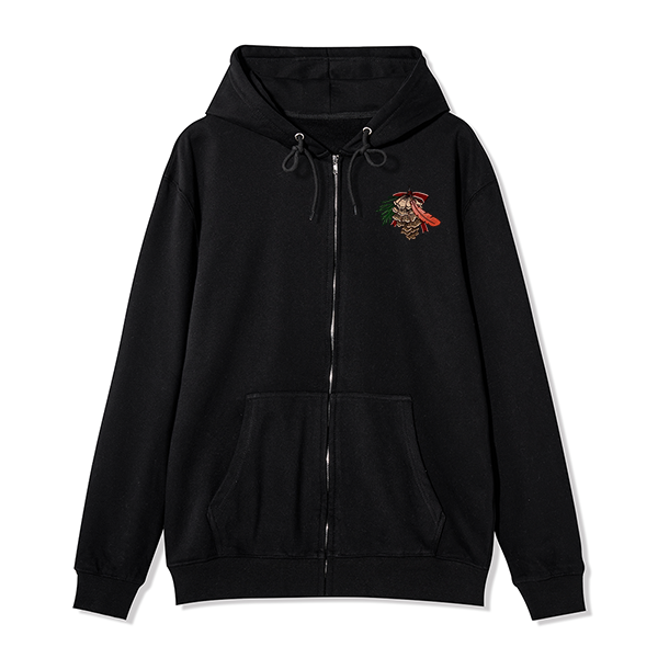 freeleaf-christmas-cardinal-unisex-fleece-full-zip-hoodie