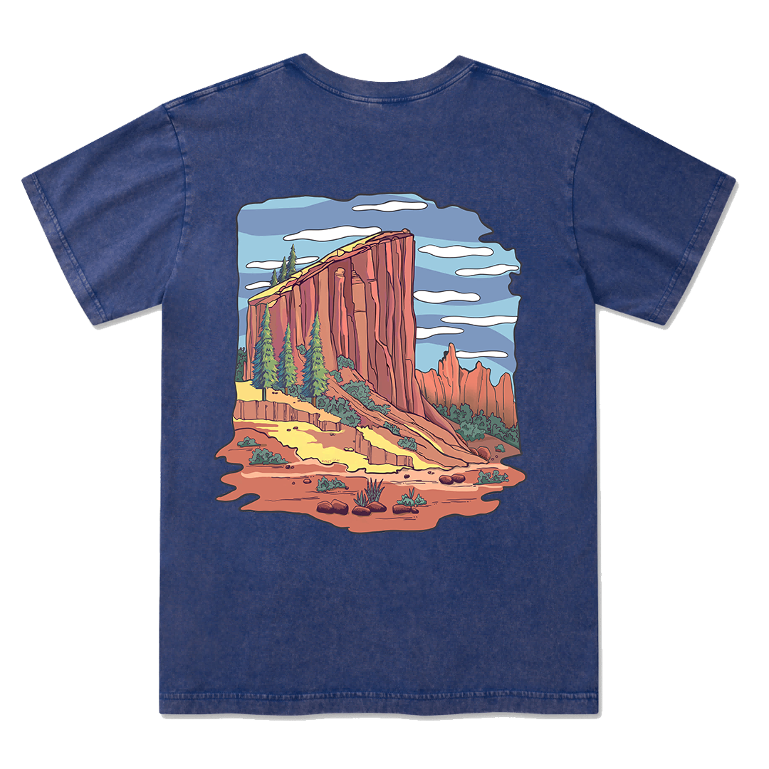 Zion National Park Washed Tee Washed Tee