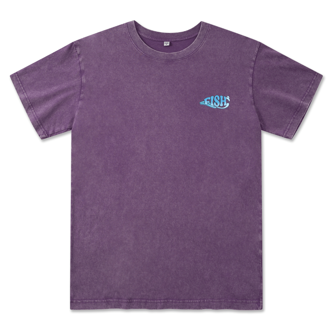 Born To Fish Washed Tee