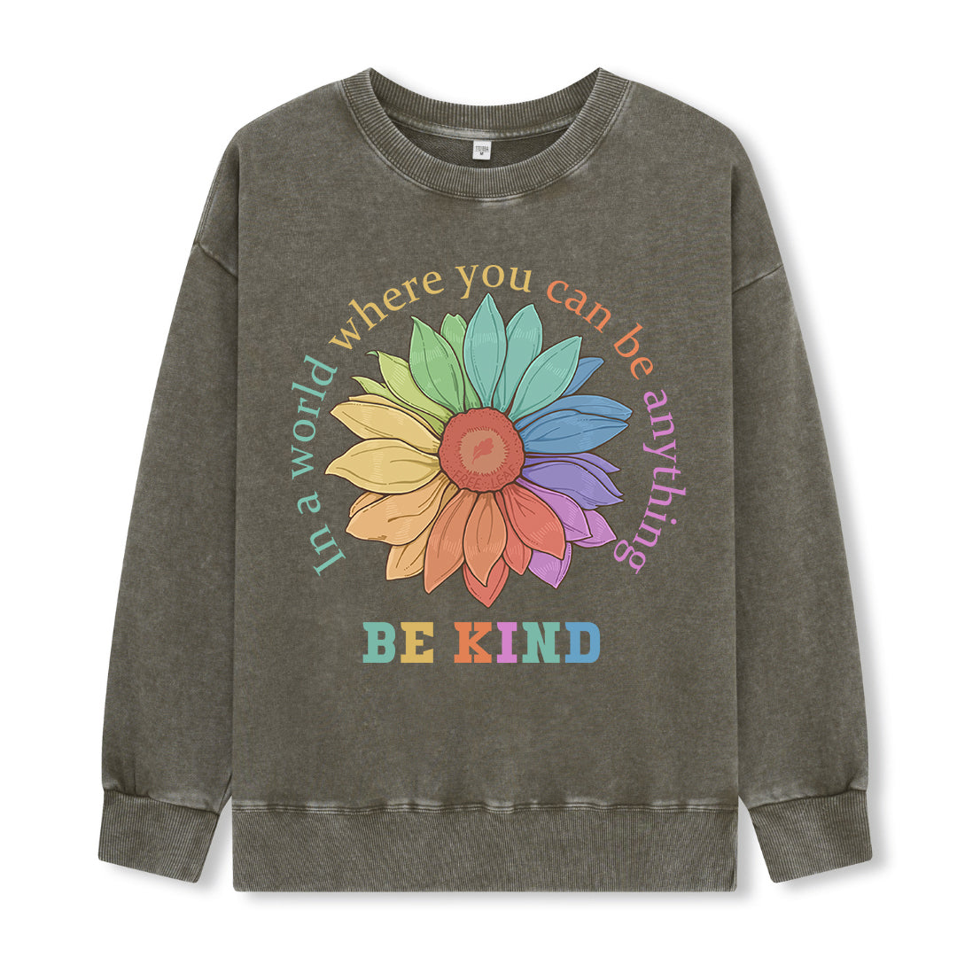 Freeleaf Be Kind Washed Sweatshirt