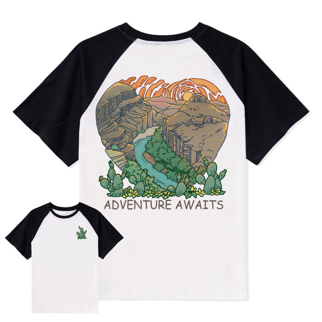 Big Bend National Park Raglan Short Sleeve Top