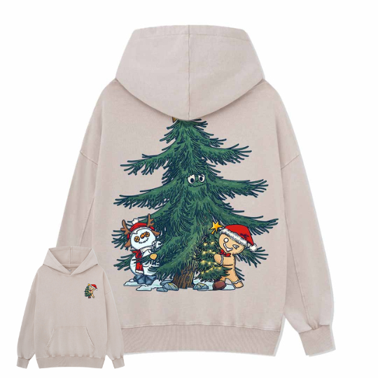 Merry Christmas Washed Hoodie