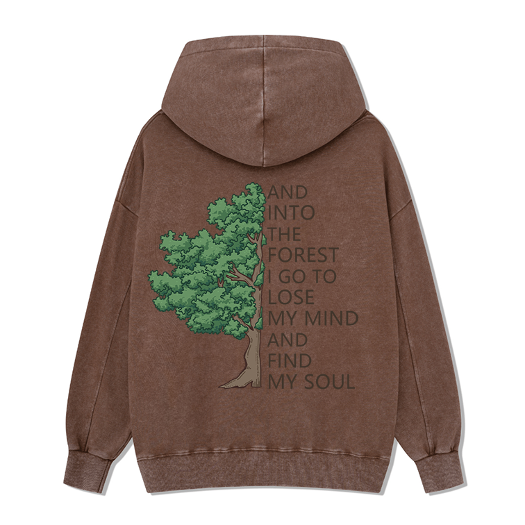 Freeleaf Into Forest And Find My Soul Unisex Hoodie