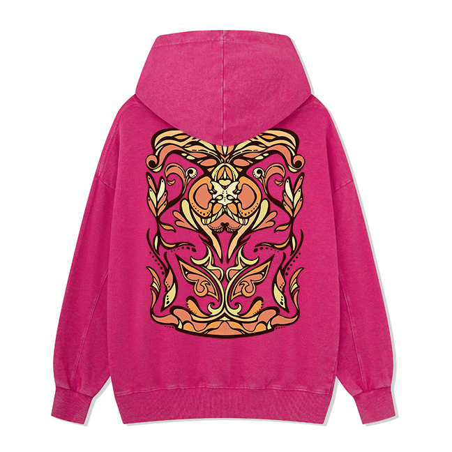 Freeleaf Golden Glow Unisex Nature Inspired Hoodie