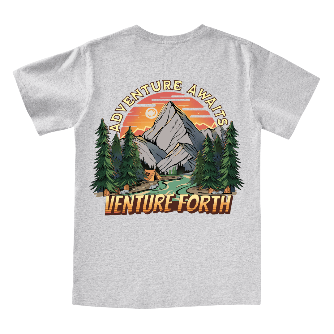 Adventure Awaits V-neck Tee