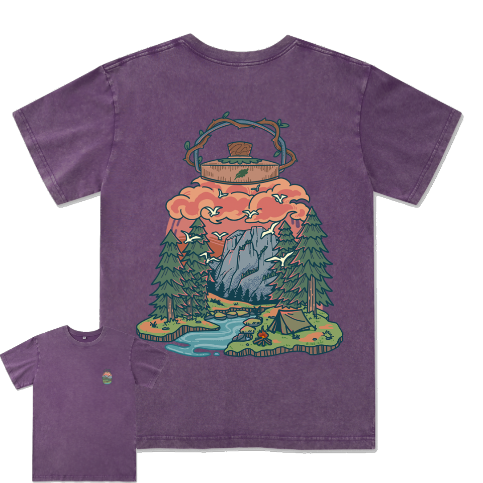 Go And Discover Washed Tee