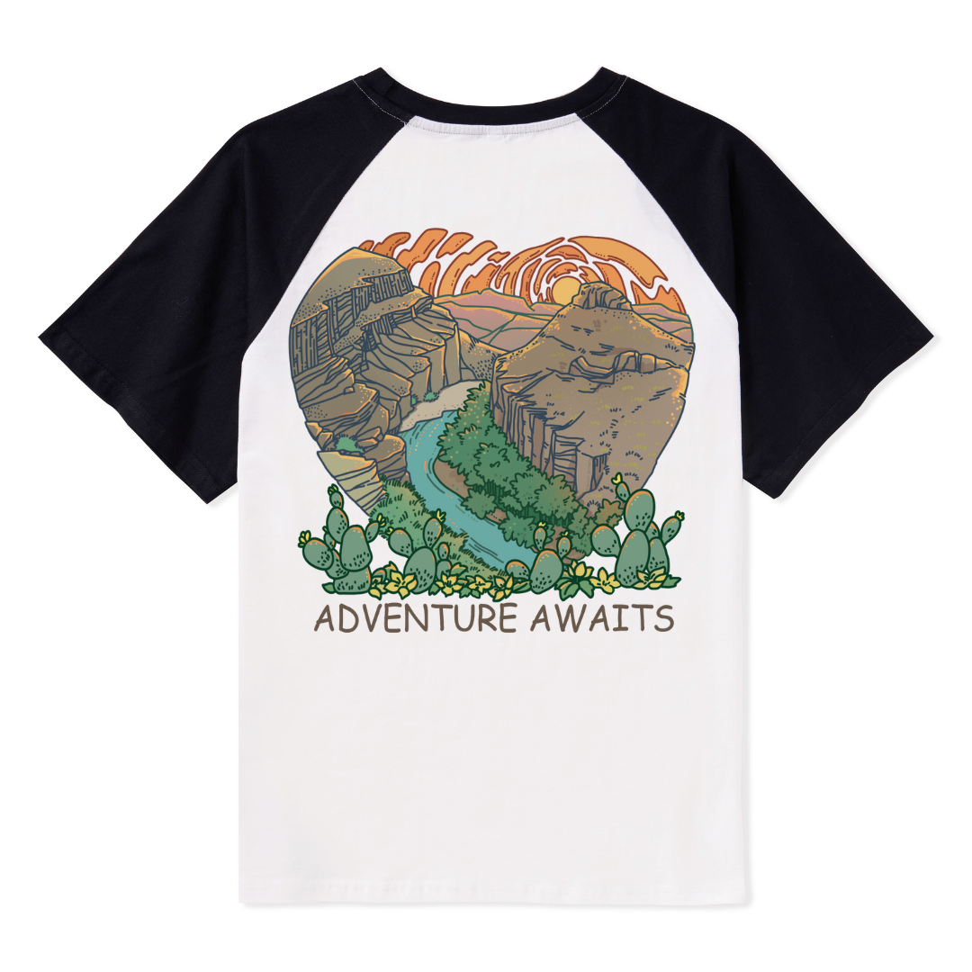 Big Bend National Park Raglan Short Sleeve Top