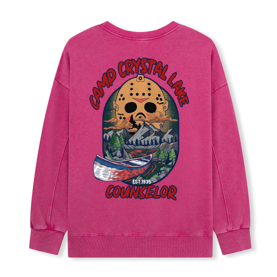 Camp Crystal Lake Washed Sweatshirt