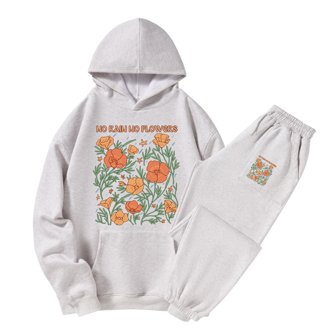 Freeleaf No Rain No Flowers Unisex Fleece Suit