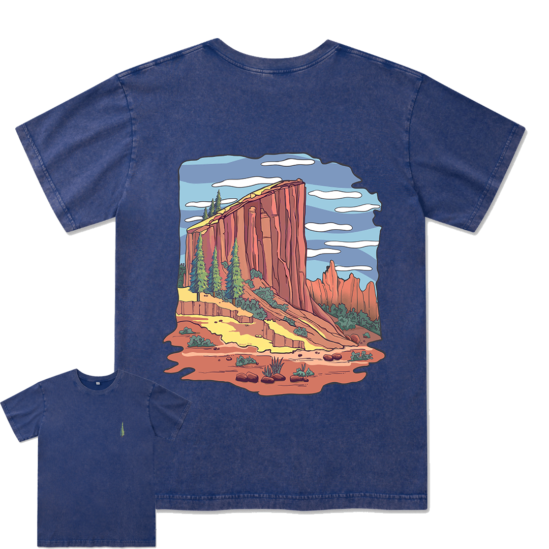 Zion National Park Washed Tee Washed Tee