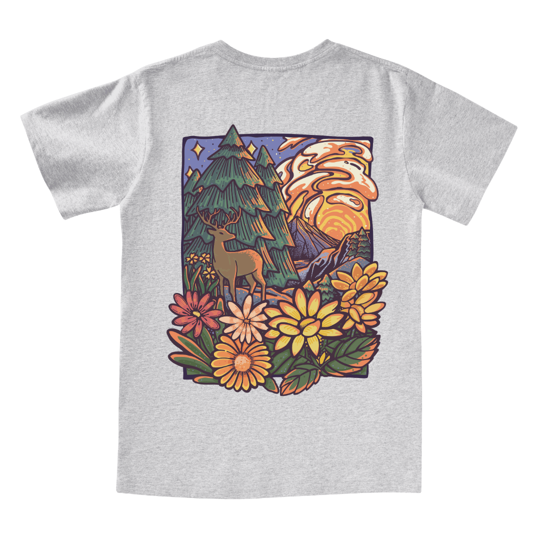 Wander In The Forest V-neck Tee