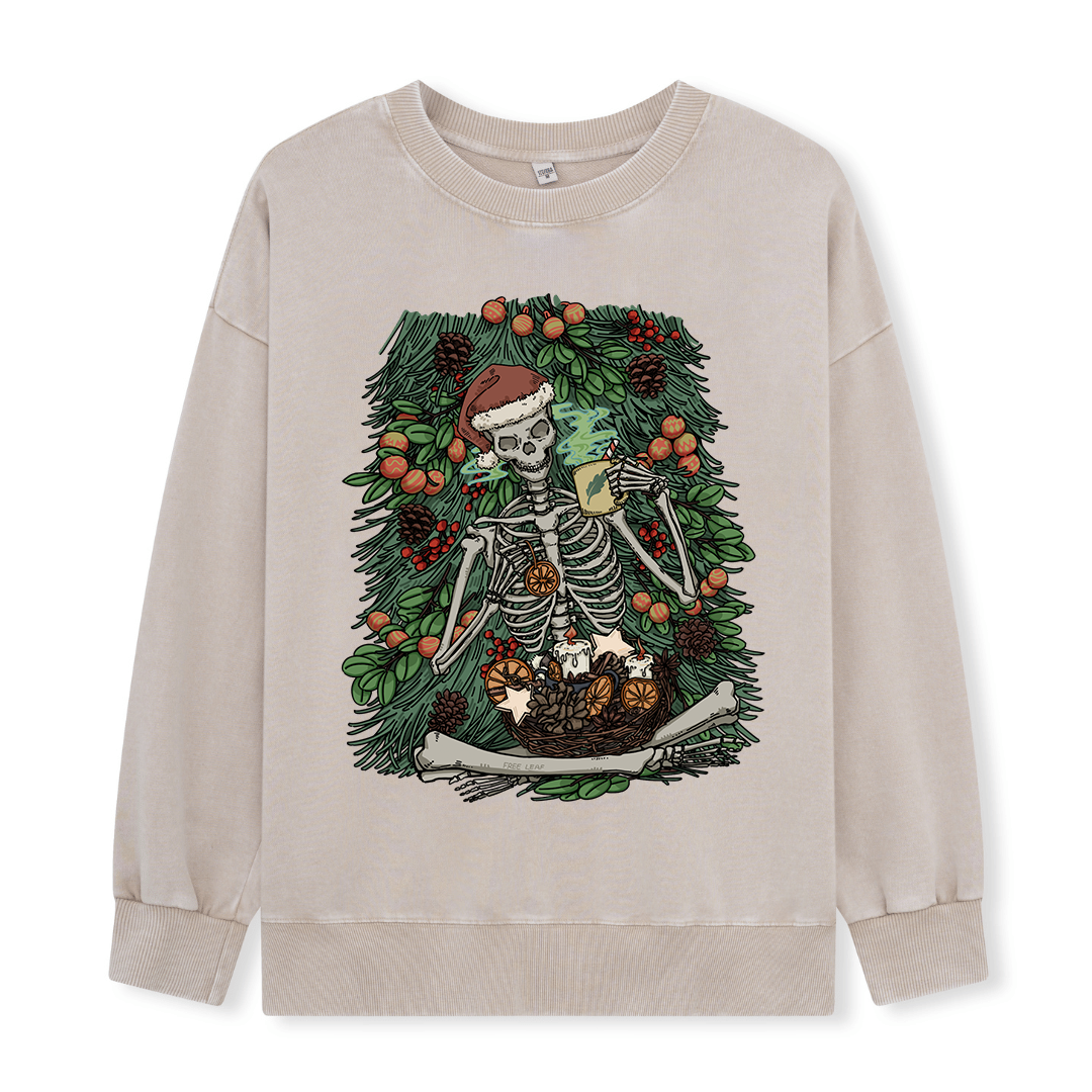 freeleaf-infinite-fun-time-front-printed-washed-sweatshirt
