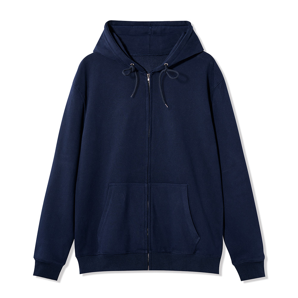 Freeleaf Wild at Heart Full-Zip Back-printed Hoodie