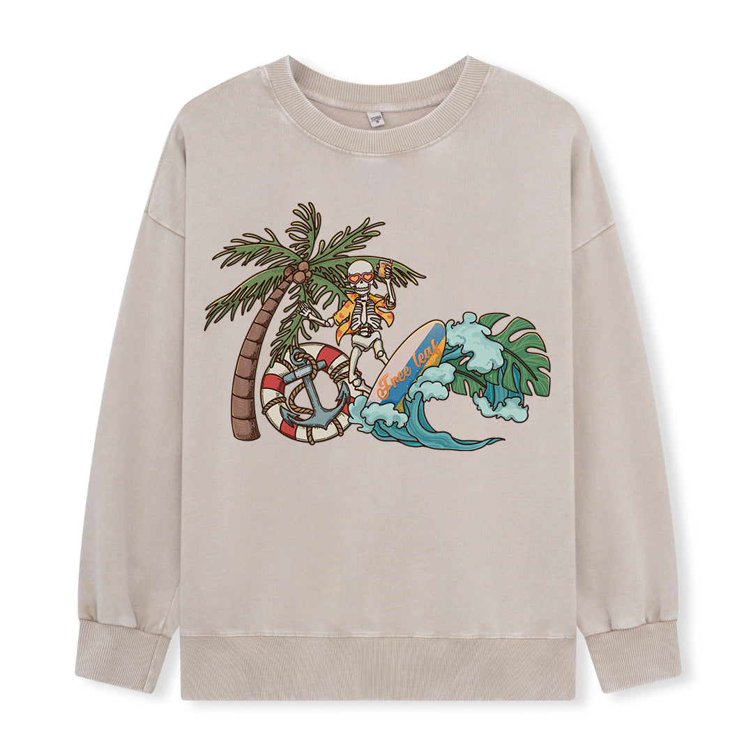 Freeleaf Wild at Heart Washed Sweatshirt