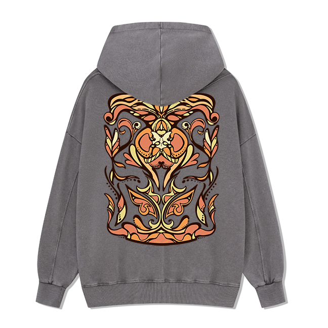 Freeleaf Golden Glow Unisex Nature Inspired Hoodie