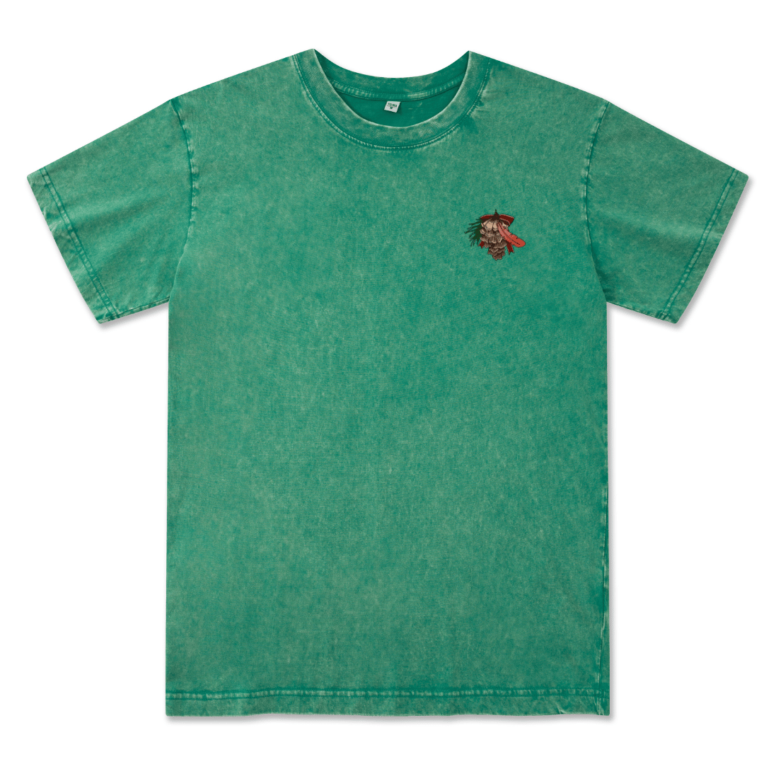 Christmas Cardinal Washed Tee