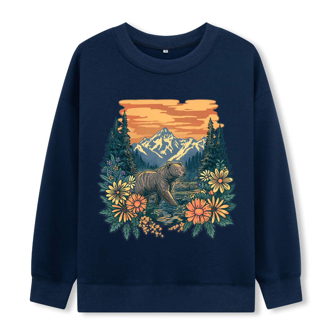 Go Into Nature Front-printed Sweatshirt