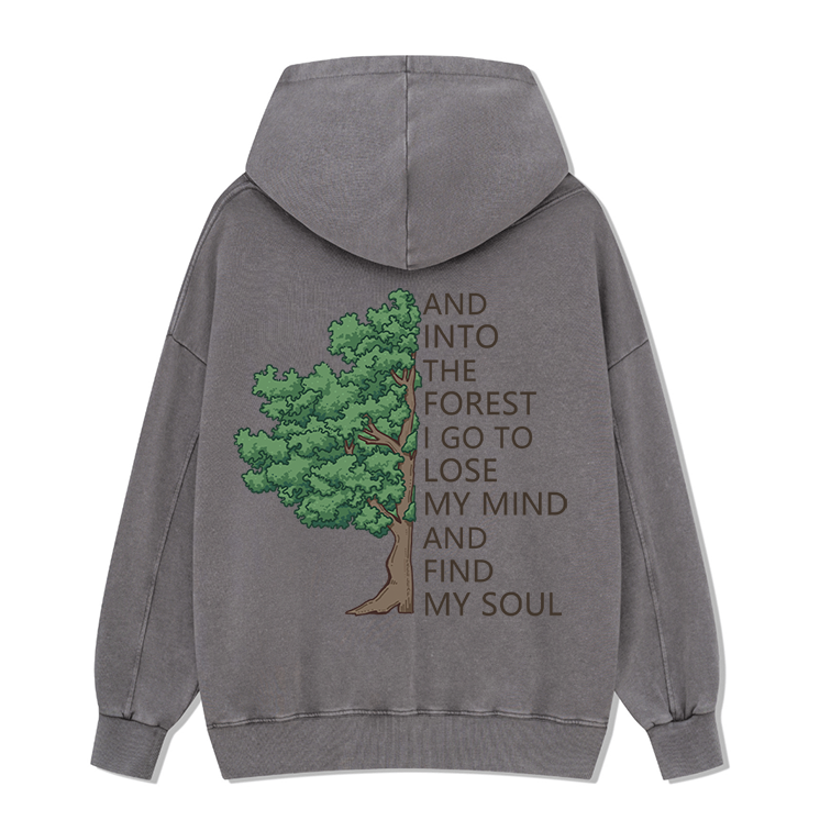 Freeleaf Into Forest And Find My Soul Unisex Hoodie