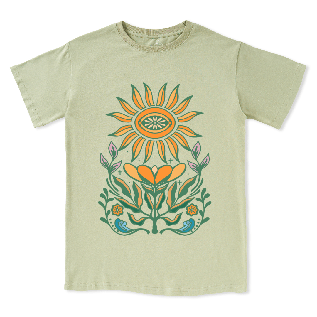 Sunflower Front-print Tee