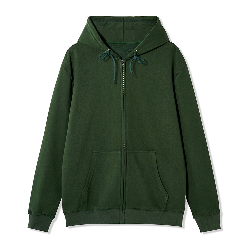 Freeleaf Wild at Heart Full-Zip Back-printed Hoodie