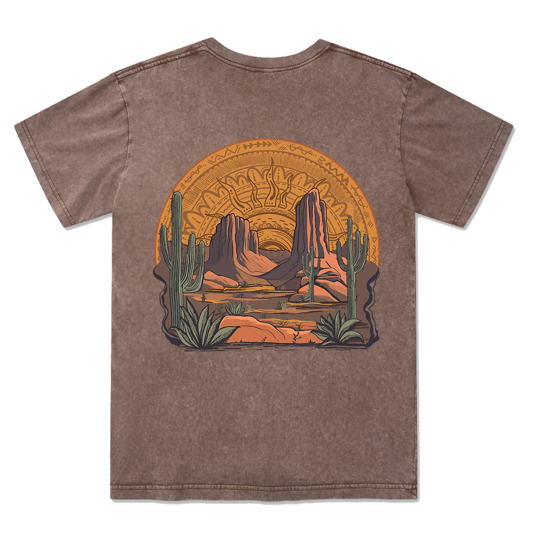 Golden Desert Washed Tee