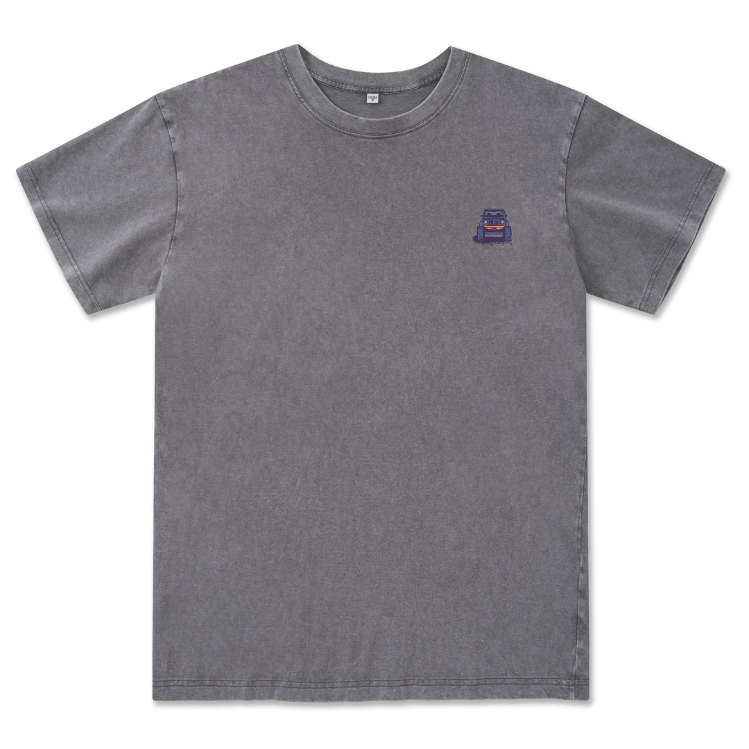 Go Hiking With Music Washed Tee